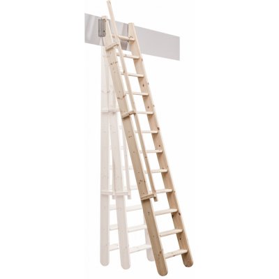 Egibi Mlynářské schody EASY 337x50 cm borovice – Zboží Mobilmania