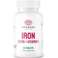 Aporosa Železo 20 mg a Vitamin C 90 tablet