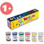 Toy Color Prstové barvy 6 barev 25 ml – Hledejceny.cz