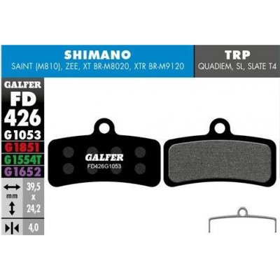 Galfer FD426 Standard G1053 brzdové destičky – Zboží Dáma