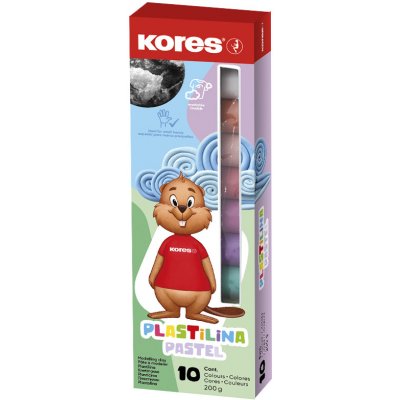 Kores Pastel 10 pastelových barev 20g