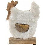 Dekorace dřevěný kohoutek na podstavci - 15*5*19 cm – Hledejceny.cz