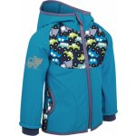 Unuo dětská softshellová bunda bez zateplení Autíčka aqua – Zbozi.Blesk.cz