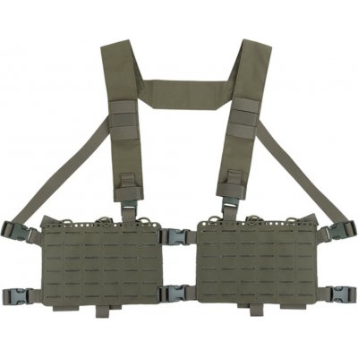 Wosport dělený taktický Chest rig Alpha Ranger Green – Zboží Dáma