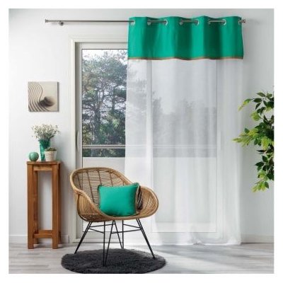 Douceur d'intérieur Ready rybíz KELONIA, 140 x 240 cm, bílá se zelenou – Hledejceny.cz