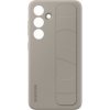 Pouzdro a kryt na mobilní telefon Samsung StandGrip Case Gal S24, Taupe SAMSUNG