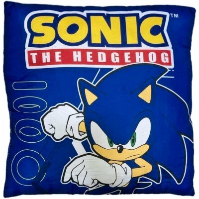 SkyBrands Oboustranný polštář Ježek Sonic 40x40 – Hledejceny.cz