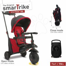Smart Trike 7v1 500 červená