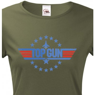Bezvatriko.cz 1964 Dámské tričko Top gun Military 69 – Zboží Dáma