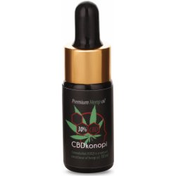 Bailly CBDkonopi CBD olej 2% až 30% 30% 10 ml