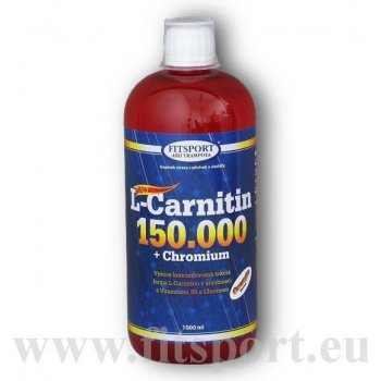 Fitsport L-Carnitin 150 000 + Chromium 1000 ml