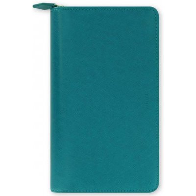 Filofax Saffiano ZIP A6 týdenní 2021 aquamarínová – Zboží Živě