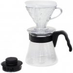 Hario V60-02 Pour Over Kit Plastic Clear – Zboží Dáma