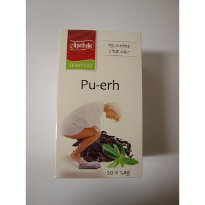 Apotheke Pu-erh a citron čaj 20 x 1,8 g – Hledejceny.cz