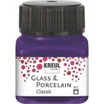 Barva na sklo a porcelán KREUL Classic 20 ml středně fialová