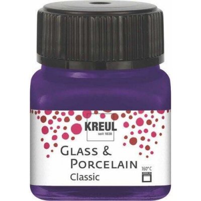 Kreul Barva na sklo a porcelán classic 20 ml FIALOVÁ – Hledejceny.cz