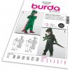 Krejčovský  střih Střih Burda 2503 - Drak, dinosaurus