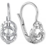 Soliter Módní broušené stříbrné náušnice 431 001 00561 04 – Hledejceny.cz