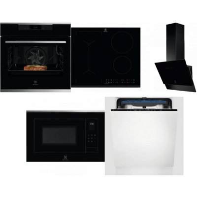 Set Electrolux KOEBP39X + LIV63431BK + LFV616K + LMS4253TMX + EES48200L – Hledejceny.cz