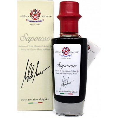 Balsamico Condiment ''Saporoso'', 7 Jahre im Eichen- und Akazienholzfass, Malpighi, 200 ml – Zboží Dáma