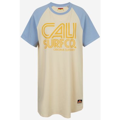 Superdry Šaty Cali Surf Raglan Tshirt Dress – Zboží Mobilmania