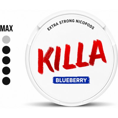Killa Blueberry 16,5 mg 20 sáčků – Hledejceny.cz