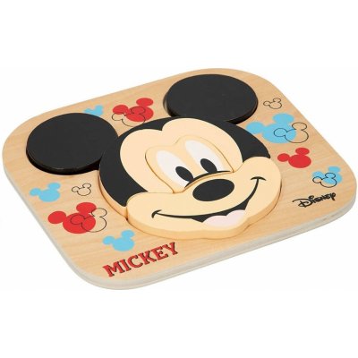 Mikrotrading Mickey Mouse puzzle 22 x 20 cm 6 dílků ve fólii – Hledejceny.cz