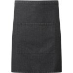 Premier Workwear Gastro zástěra PR141 Black Denim Pantone 426C 70x50cm – Zboží Mobilmania