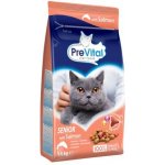 PreVital Senior kompletní krmivo pro dospělé kočky s lososem 1,4 kg – Hledejceny.cz