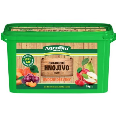 AgroBio Opava TRUMF hnojivo pro ovocné dřeviny 5 kg – Sleviste.cz