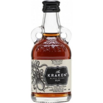 The Kraken Black Spiced Rum 47% 0,05 l (holá láhev)