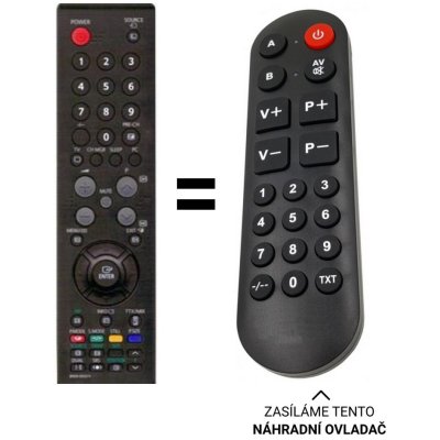 Dálkový ovladač Senior Samsung PS42C91HX/XEC – Zboží Živě