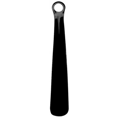 Obouvací lžíce kovová 30 cm černá