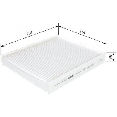 Kabinový filtr BOSCH 1987435002 | Zboží Auto