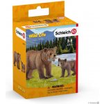 Schleich 42473 Grizzly mládě s matkou – Zboží Mobilmania