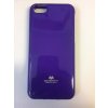 Pouzdro a kryt na mobilní telefon Apple Pouzdro Jelly Case Apple iPhone 5C fialové