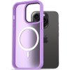 Pouzdro a kryt na mobilní telefon Apple Pouzdro AlzaGuard Matte Case Compatible with MagSafe iPhone 15 Pro světle fialové
