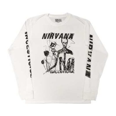 Nirvana Long Sleeve T-Shirt: Incesticide back Sleeve Print – Zbozi.Blesk.cz