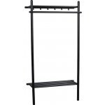 Rowico Milford 181 x 91 cm černý dubový – Zboží Dáma