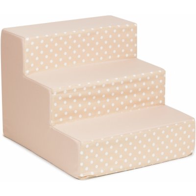 Iridog Potah na schody Steppie no.1 béžový s puntíky v33 x š40 x d45 cm – Zboží Dáma