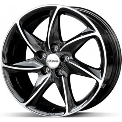 Ronal R51 6,5x15 4x100 ET38 black polished – Hledejceny.cz