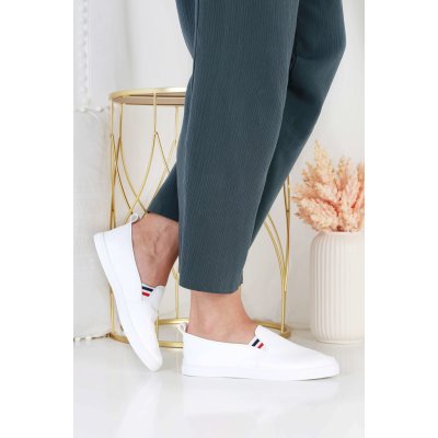 Prety slip on 11613-8WH bílé – Zboží Dáma