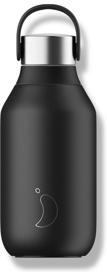 Chilly\'s Bottles Termoláhev černá propast edice Series2 350 ml