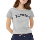 Tommy Hilfiger SS Tee Print melange šedé