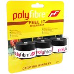 Polyfibre Feel It Overgrip 3ks black – Zboží Mobilmania