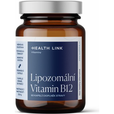 Health Link Lipozomální Vitamin B12 60 kapslí – Hledejceny.cz