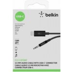 Belkin F7U079bt06-BLK RockStar 3,5mm Aud./USB-C, 1,8m, černý – Hledejceny.cz