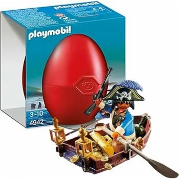 Playmobil 4942 pirát s veslicí