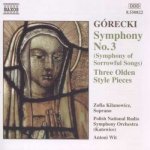 Gorecki Henryk - Symphony No.3, 3 Olden CD – Sleviste.cz