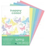 Happy Color Blok Deco Yellow A4 170g 20 listů 5 barev žluté odstíny HA 3717 2030 012 – Sleviste.cz